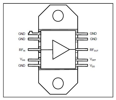 MAAM26100-P1航空航天高效功率放大器  MACOM现货