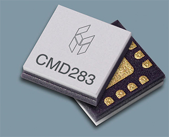 小尺寸2-6 GHz高增益宽带C波段超低噪声放大器CMD283C3