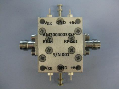 军用雷达系统Ka波段功率放大器模块AM30040031SF-3H