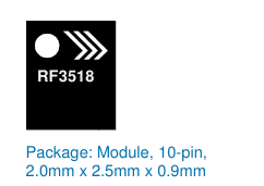 RF3518单频段功率放大器模块Qorvo