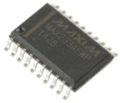 MAX233AEWP+G36驱动芯片原装现货