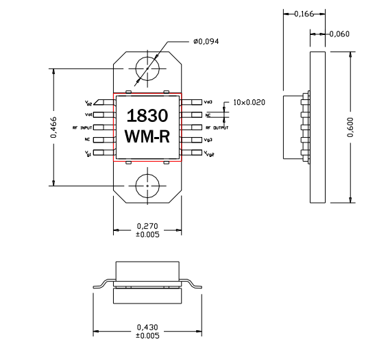 AM183030WM-EM-R与HMC413有什么相同联系？