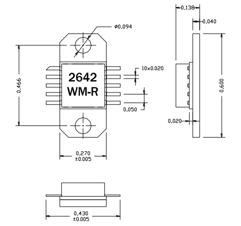 AM264240WM-EM-R功率放大器AMCOM品牌原装库存