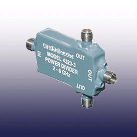 4323-3   功分器和混合器-SMA（F）3路分频器2-6 GHz 1瓦