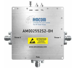 AMCOM大功率10–2500MHz单刀双掷T/R开关AM002552S2-0H