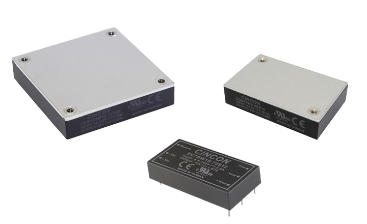 CINCON非隔离DC/DC 转换器 0.666-20A