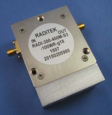 RADITEK同轴隔离器和循环器低频（300mh z -399mh z）