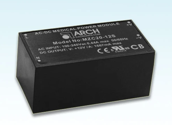 MZC20系列AC-DC ITE 电源模块ARCH