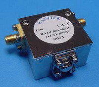 RADITEK同轴隔离器和循环器蜂窝/pcs (2.0gh z -2.9gh z )