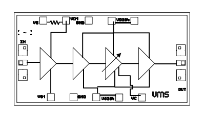 ​CHA2292-99F低噪声放大器UMS