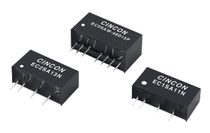 ​CINCON SIP/SMD封装转换器 1-10W