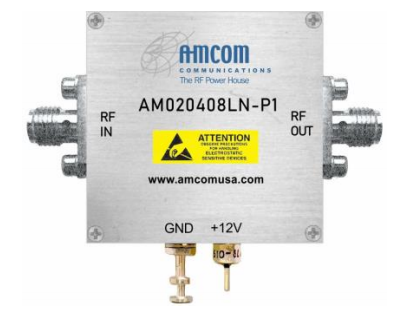 ​AM020408LN-P1宽带低噪声放大器AMCOM