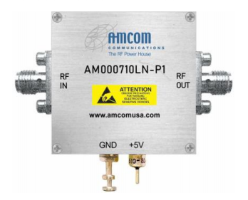 ​AM000710LN-P1宽带低噪声放大器AMCOM