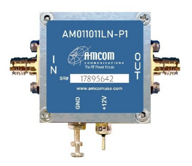 ​AM011011LN-P1 L波段低噪声放大器模块AMCOM