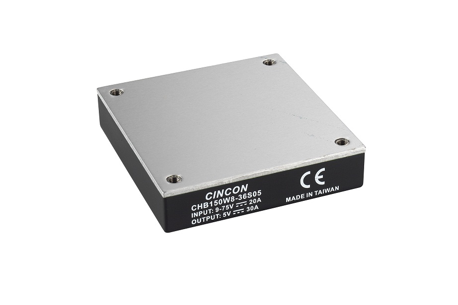 ​CHB150W8 150瓦8:1输入范围半砖DC-DC转换器CINCON