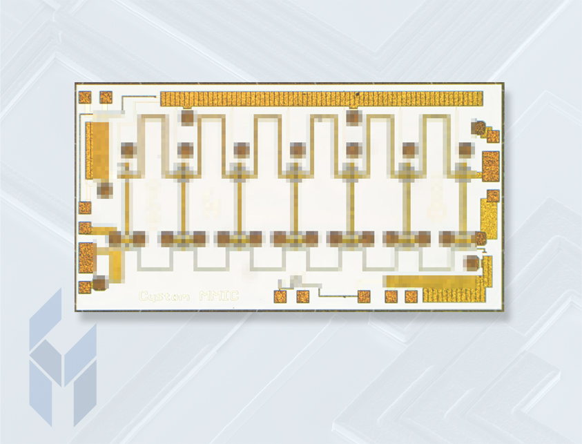 CMD233军事宽带RF微波GaAs MMIC分布式低噪声放大器芯片