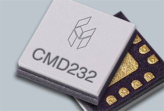 高增益宽带宽2-9 GHz驱动器放大器CMD232C3