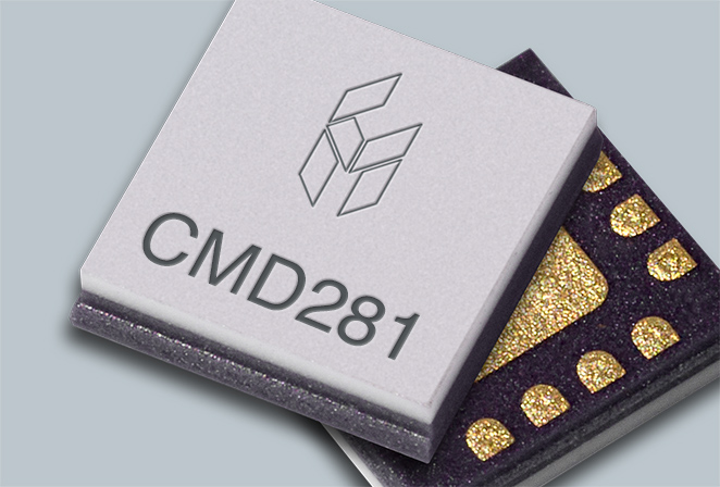 DC-22 GHz宽带GaAs MMIC 2位数字衰减器CMD281C3