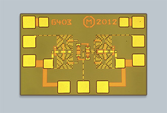 6-14 GHz通用C波段X波段Ku波段双平衡混频器芯片CMD177