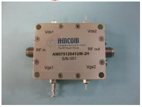 X波段功率放大器模块7.5 - 12GHz——AM07512041UM-2H