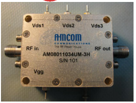 AM08011034UM-3H功率放大器模块8 - 11GHz