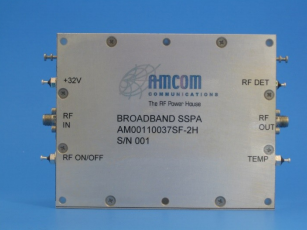 L波段S波段C波段X波段AM00110037SF-2H宽带GaN功率放大器模块