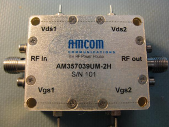 C波段放大器模块AM357039UM-2H宽带GaAs功率放大器模块