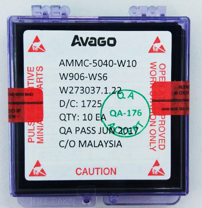 AMMC-5040高增益宽带功率放大器芯片  Avago代理现货