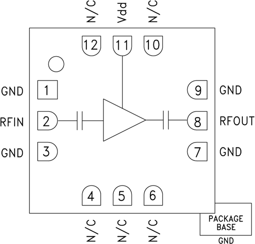 HMC441LC3B/HMC441LC3BTR中等功率放大器  ADI现货