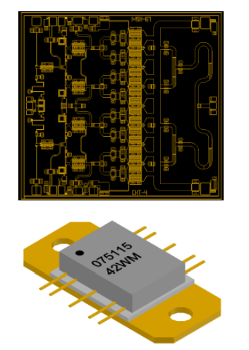 AM07511542WM-00/AM07511542WM-SN-R宽带X波段功率放大器 现货