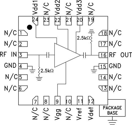 HMC1082LP4E/HMC1082LP4ETR军事电子战驱动放大器  现货