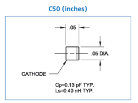 NC403（C50)高性能噪声二极管现货库存