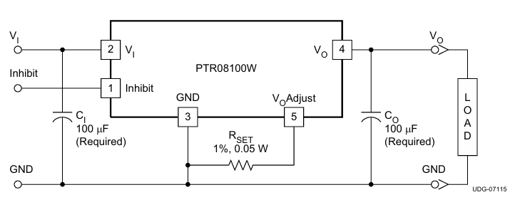 TI PTR08100WVD电源模块
