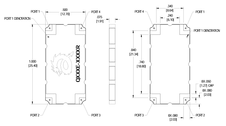Q30HE-900R表面贴装式 30dB 定向耦合器