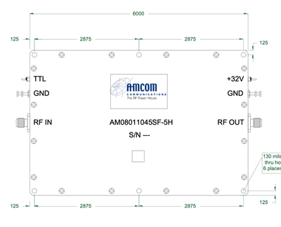 ​AM08011045SF-5H标准SSPA模块AMCOM