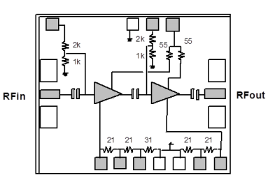 ​CHA2063A99F C/X/Ku波段低噪声放大器UMS