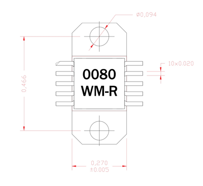 ​AM008030WM-XX-R驱动放大器