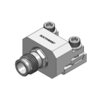 ​22359-001J垂直发射 1.35mm 插孔（母）2 孔螺栓固定连接器
