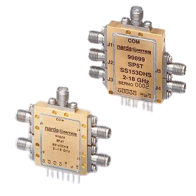 ​固态PIN二极管开关- SPST-SP6T SMA(F) 吸收型（超薄型）MITEQ