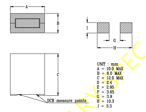 HCME1012-101大电流SMT功率电感器DELTA