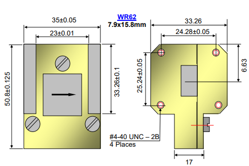 RADI-13.0-17.0-WR62-15WR-1-b波导隔离器RADITEK