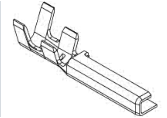 Molex5019301100线对板压接端子