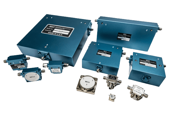MCLI DI系列插入式射频隔离器0.35-24.5GHz 0.01-150w