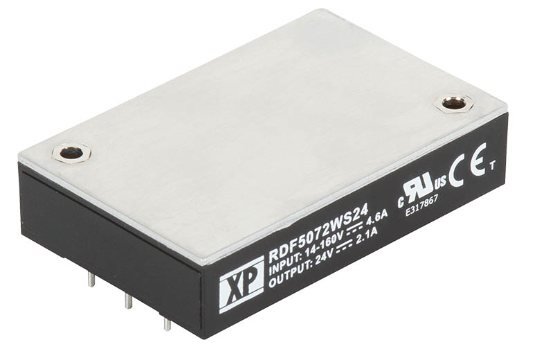 RDF5072WS24铁路应用DC-DC转换器XP power