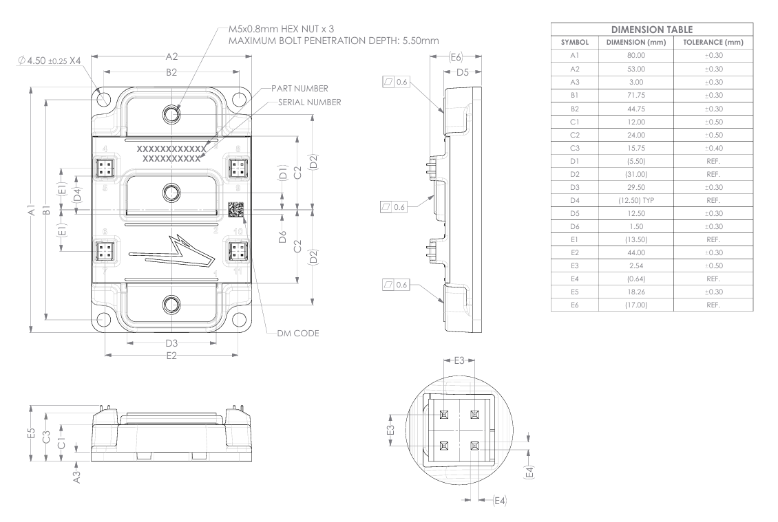 ​EAB450M12XM3全碳化硅半桥功率模块CREE
